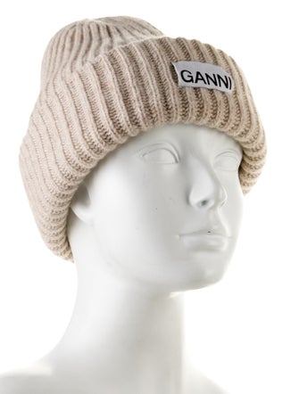 Ganni Rib Knit Beanie