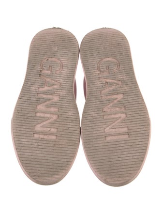 Ganni Leather Sneakers