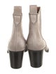 Ganni Leather Western Boots