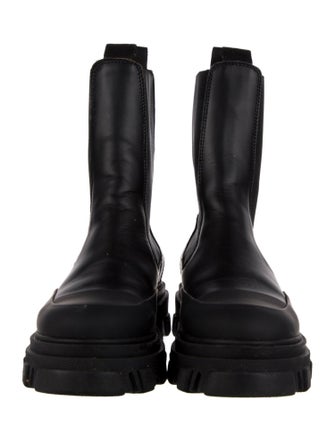 Ganni Leather Chelsea Boots
