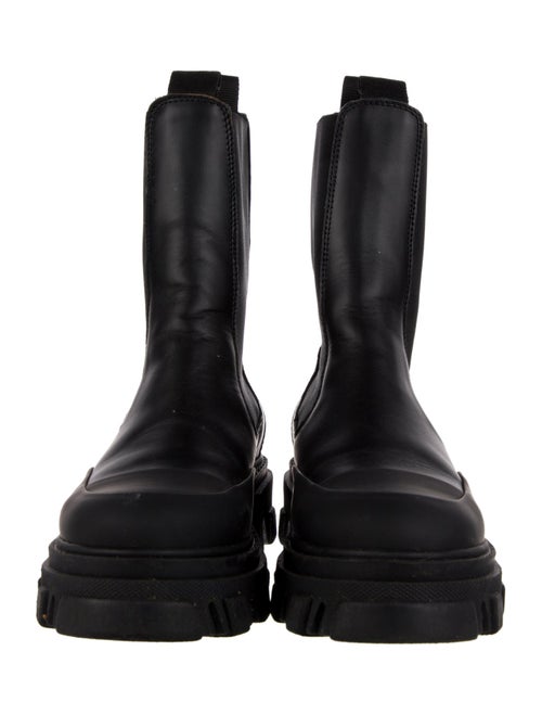 Ganni Leather Chelsea Boots