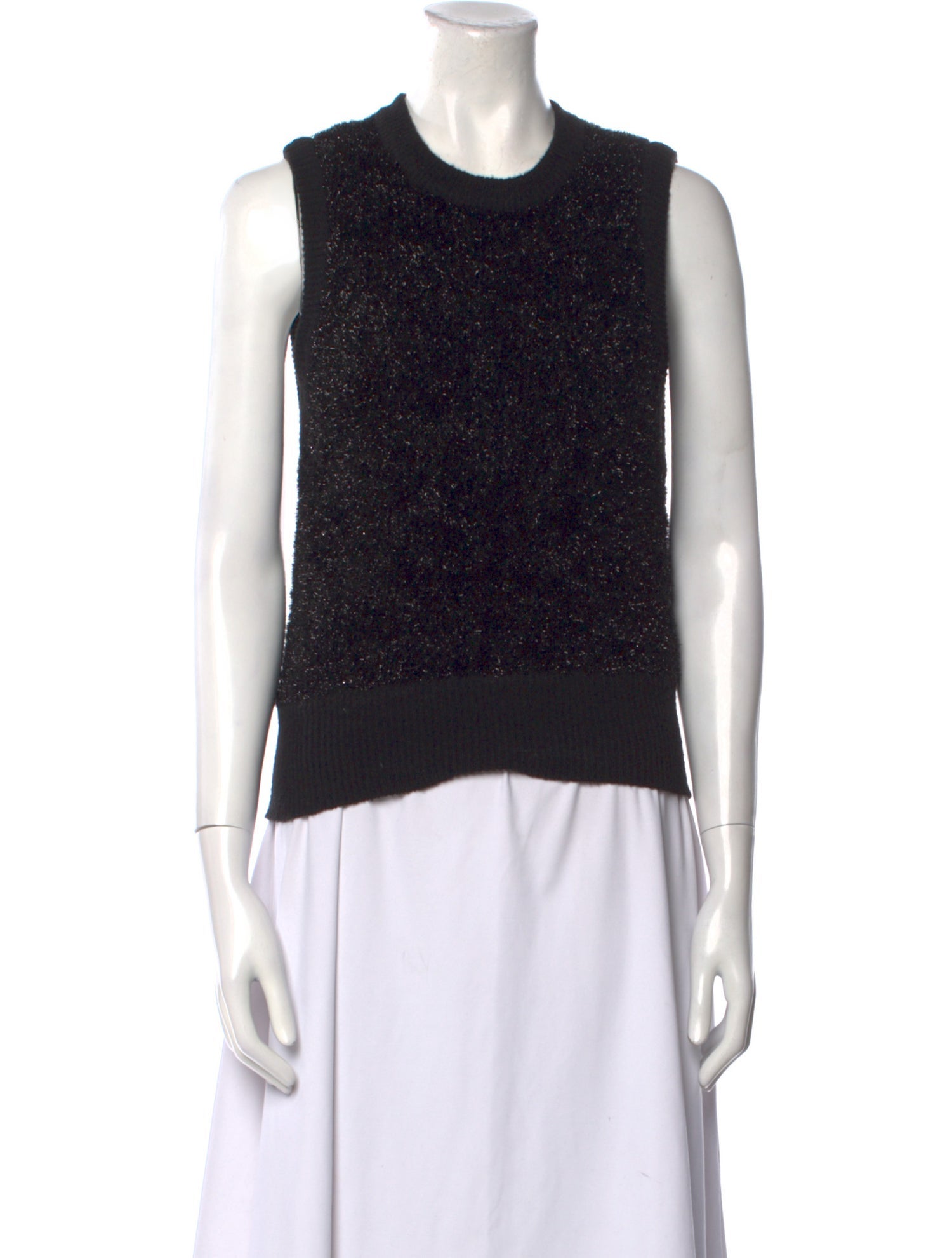 Ganni Crew Neck Sleeveless Top w/ Tags