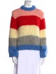 Ganni Wool Striped Sweater