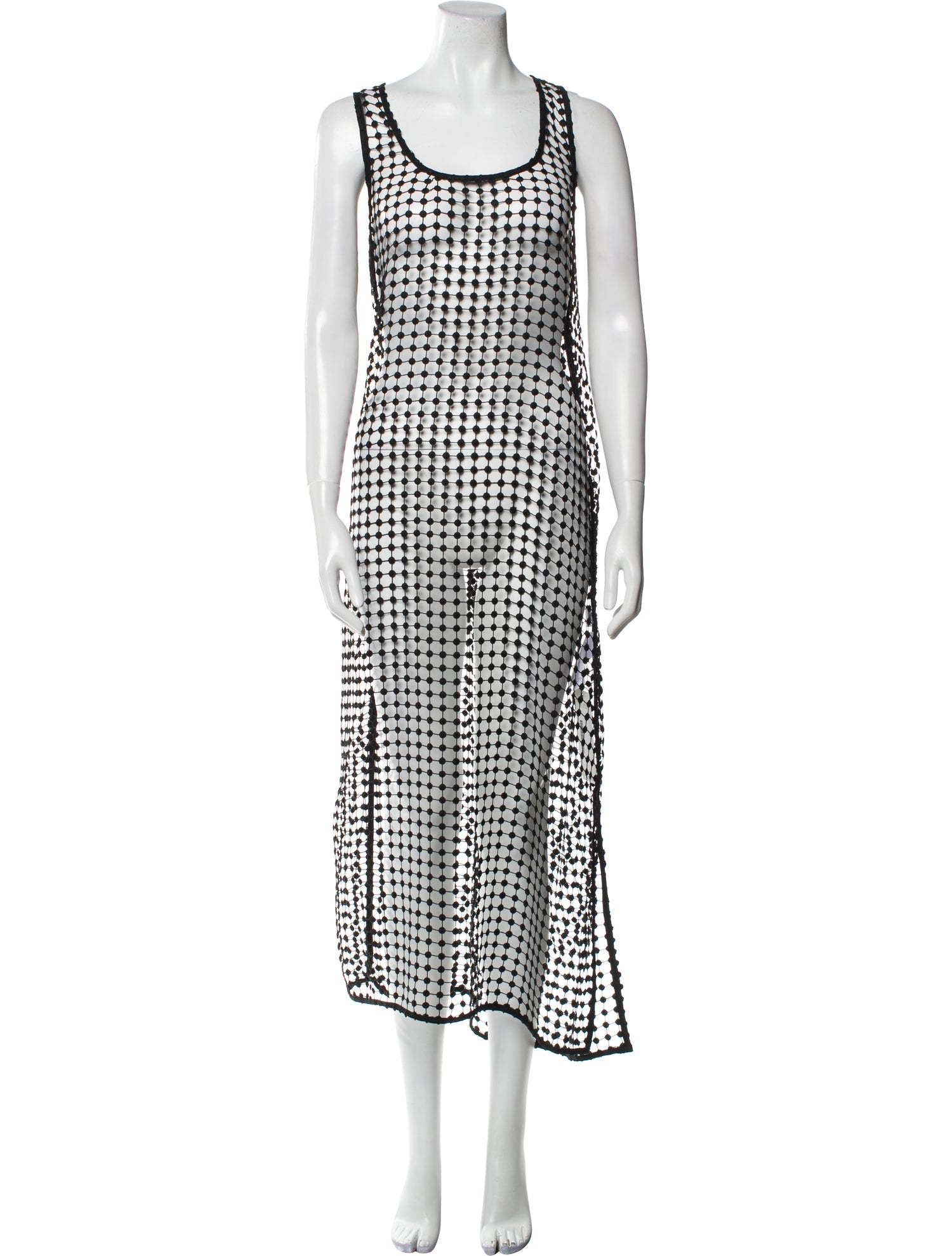 Ganni Printed Long Dress w/ Tags