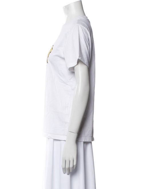 Ganni Graphic Print Crew Neck T-Shirt