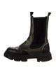 Ganni Leather Chelsea Boots