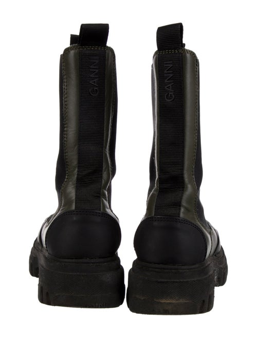 Ganni Leather Chelsea Boots