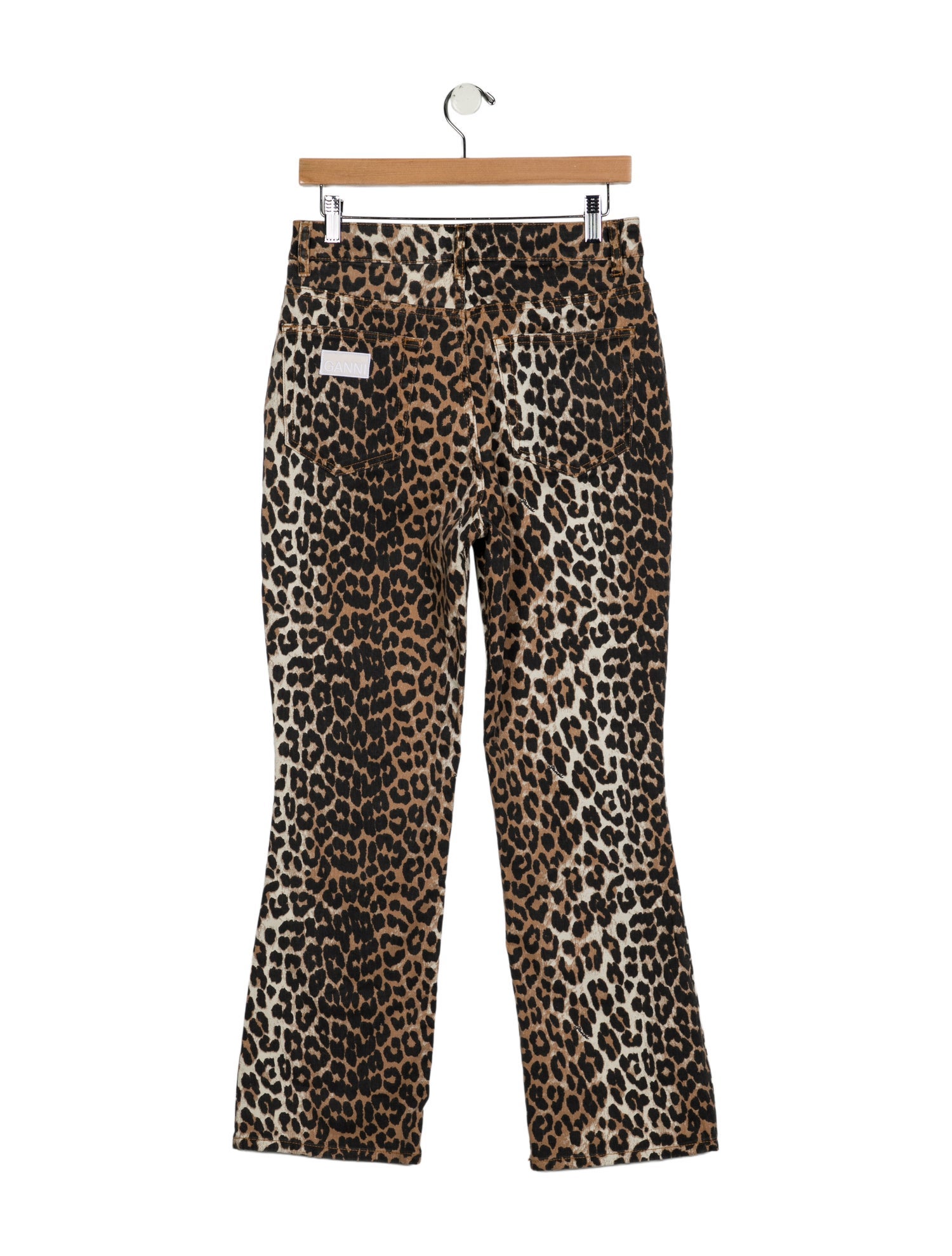 Ganni High-Rise Wide Leg Jeans