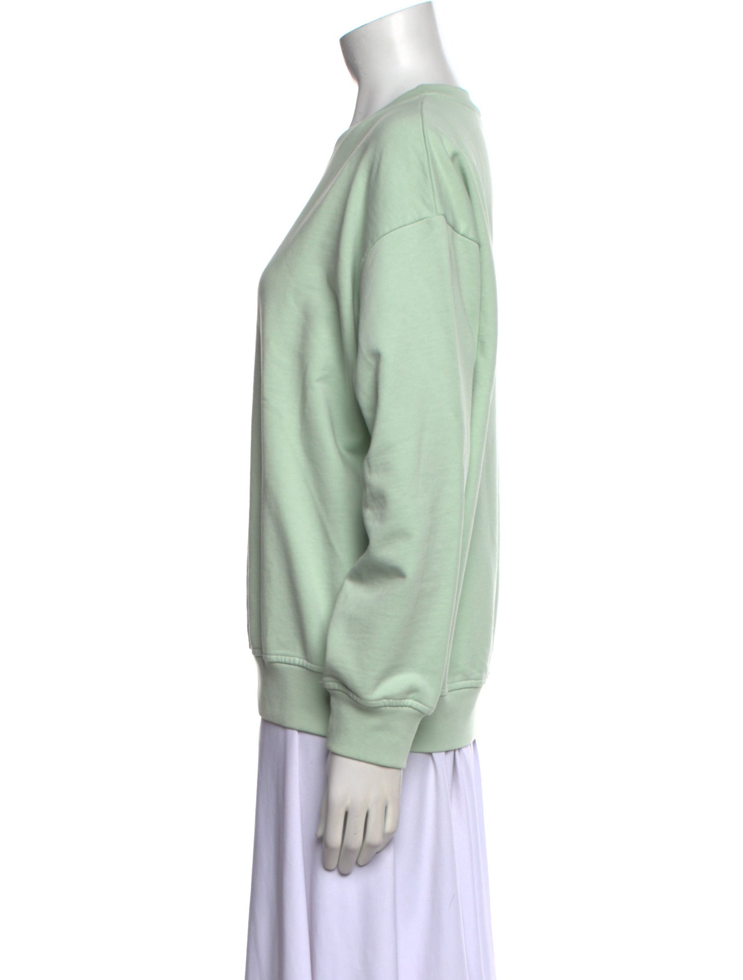 Ganni Graphic Print Crew Neck Sweatshirt