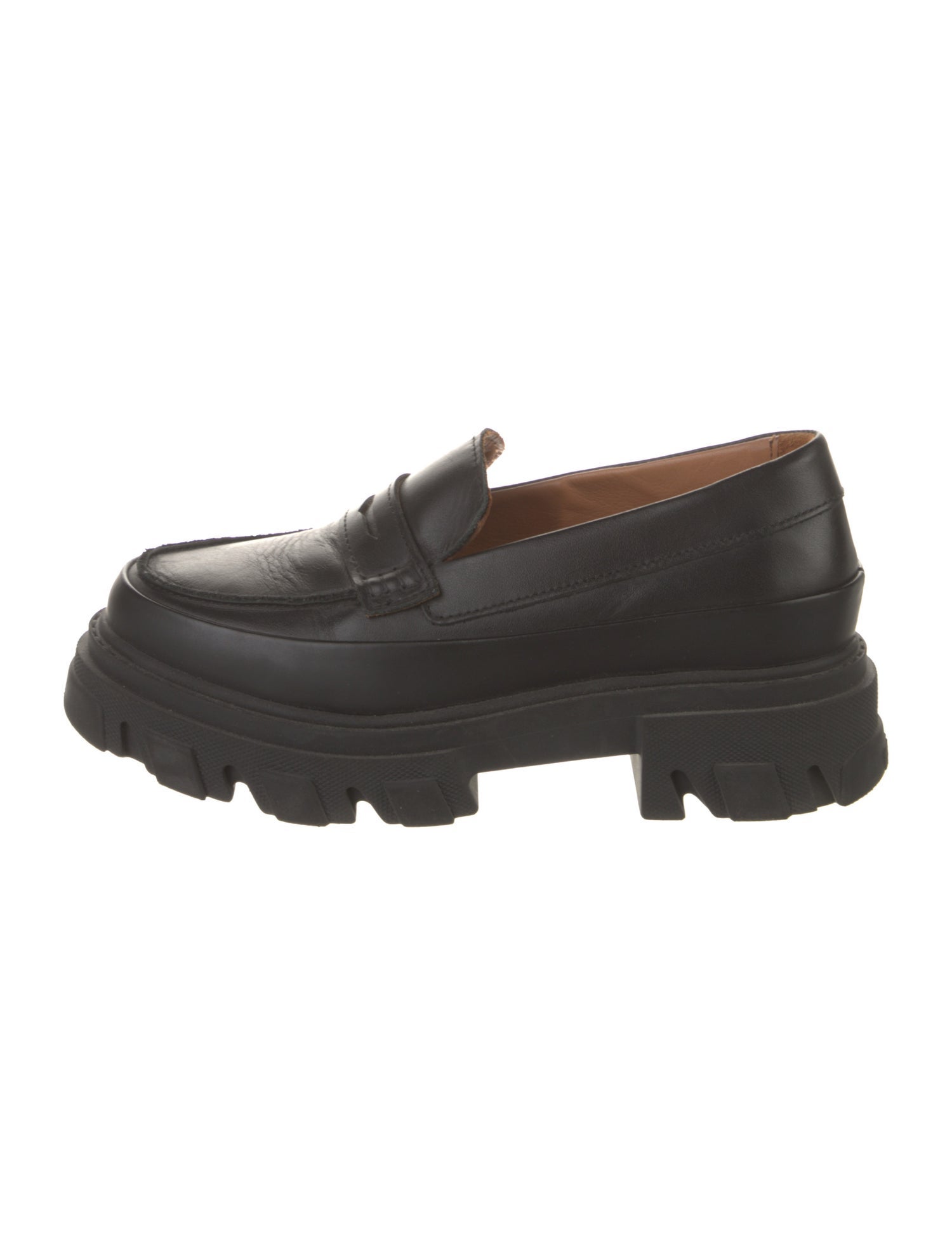 Ganni Leather Loafers