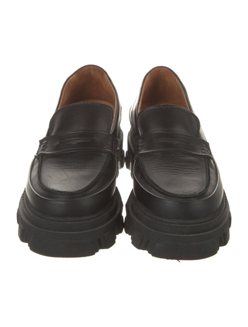 Ganni Leather Loafers