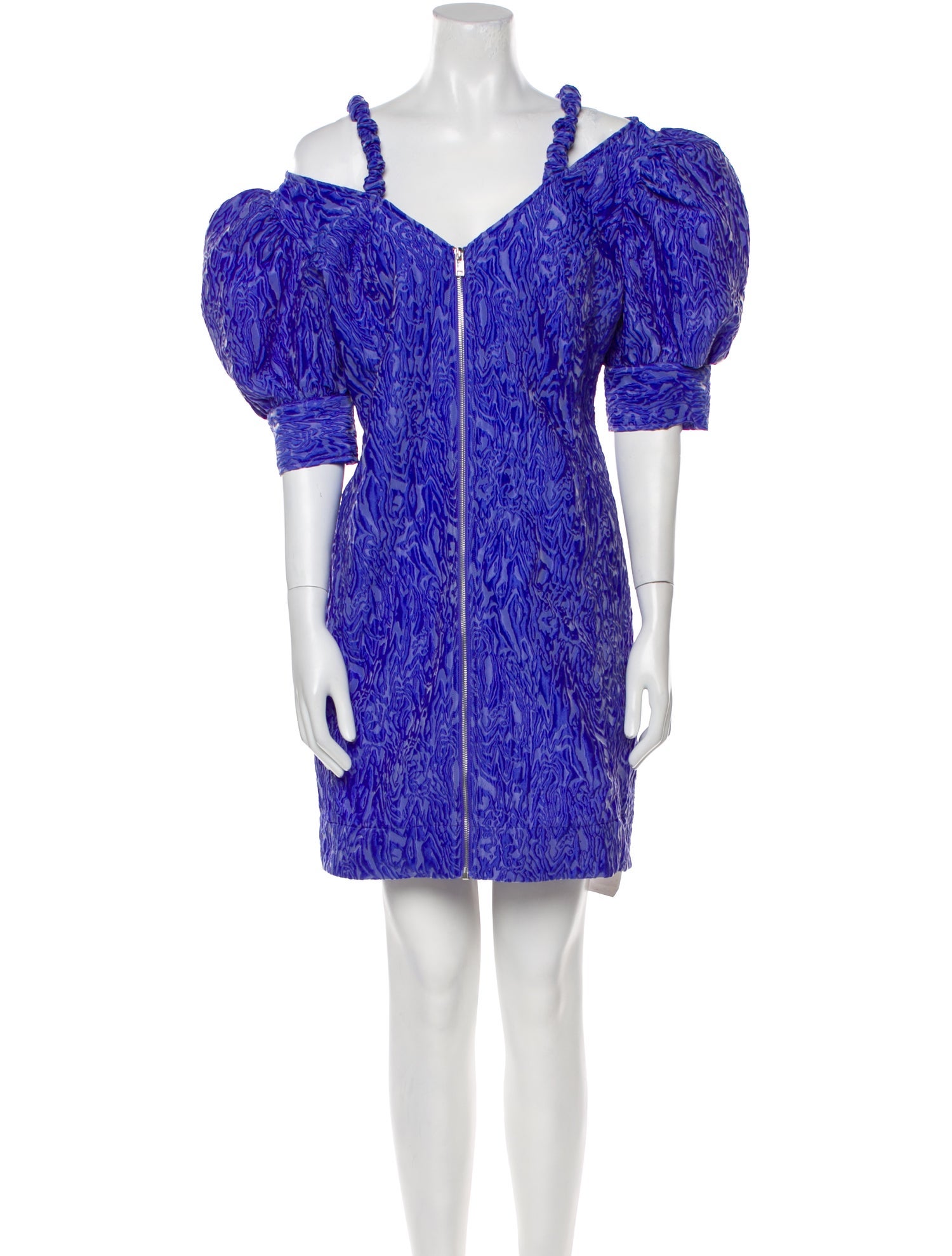 Ganni Printed Mini Dress