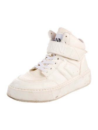 Ganni Leather Sneakers