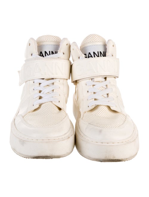 Ganni Leather Sneakers