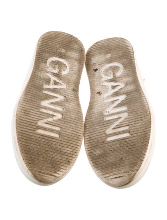 Ganni Leather Sneakers
