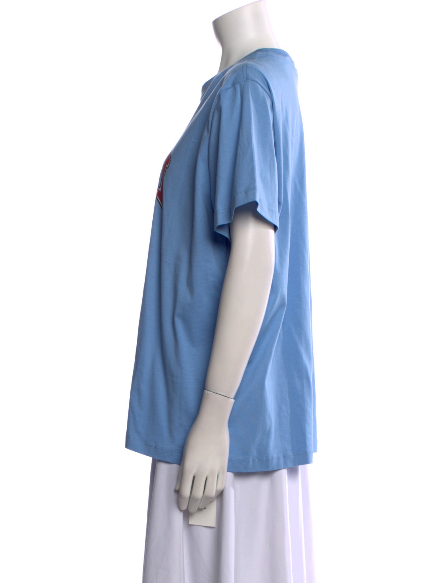 Ganni Graphic Print Crew Neck T-Shirt w/ Tags