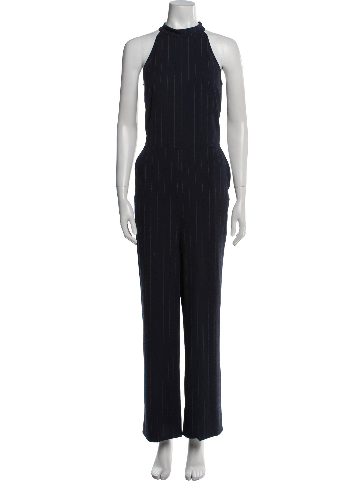 Ganni Mock Neck Jumpsuit