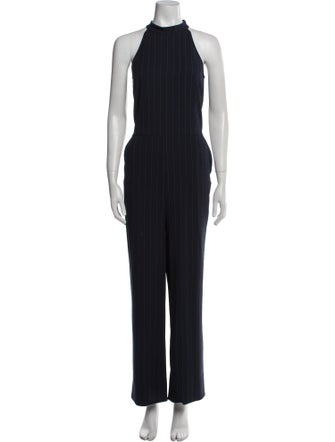 Ganni Mock Neck Jumpsuit