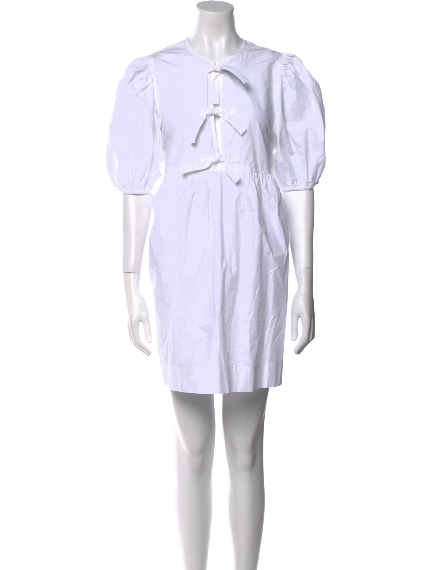 Ganni Crew Neck Mini Dress w/ Tags