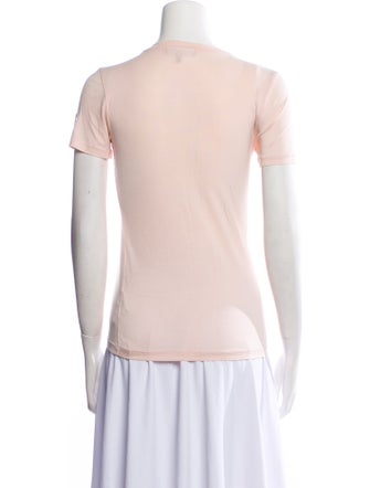 Ganni Crew Neck Short Sleeve T-Shirt