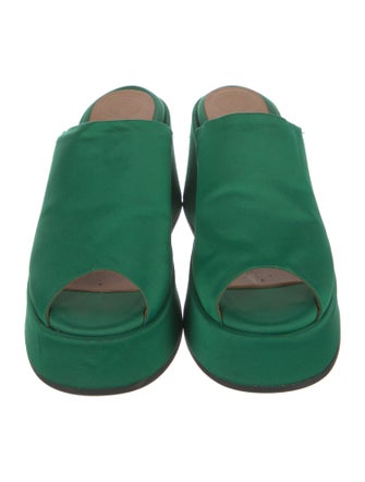 Ganni Satin Slides