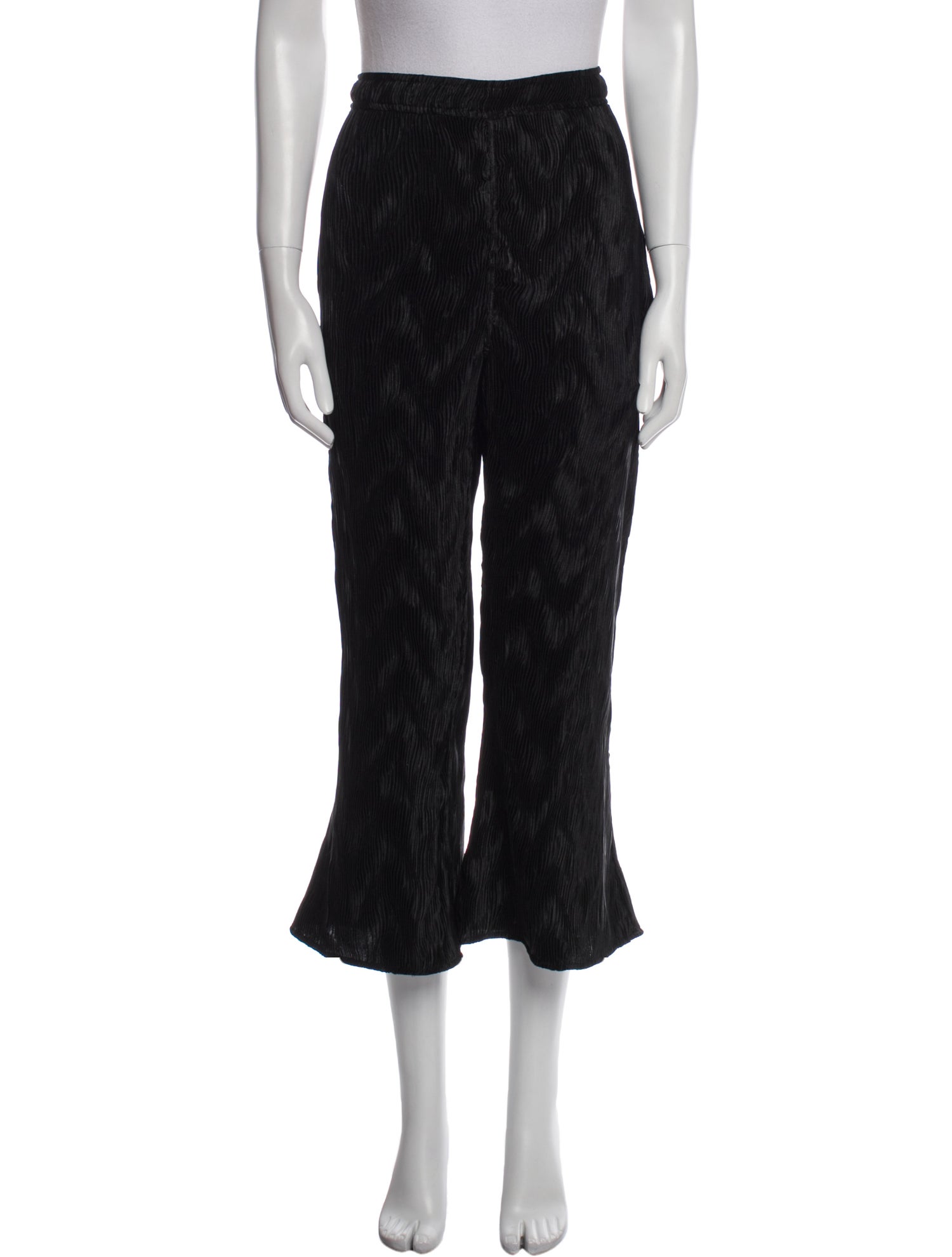 Ganni Printed Wide Leg Pants
