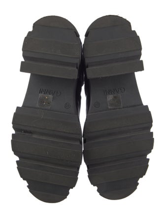 Ganni Patent Leather Chelsea Boots