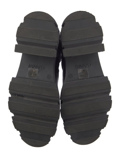 Ganni Patent Leather Chelsea Boots