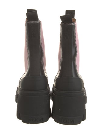 Ganni Leather Chelsea Boots