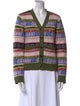 Ganni Wool Striped Sweater