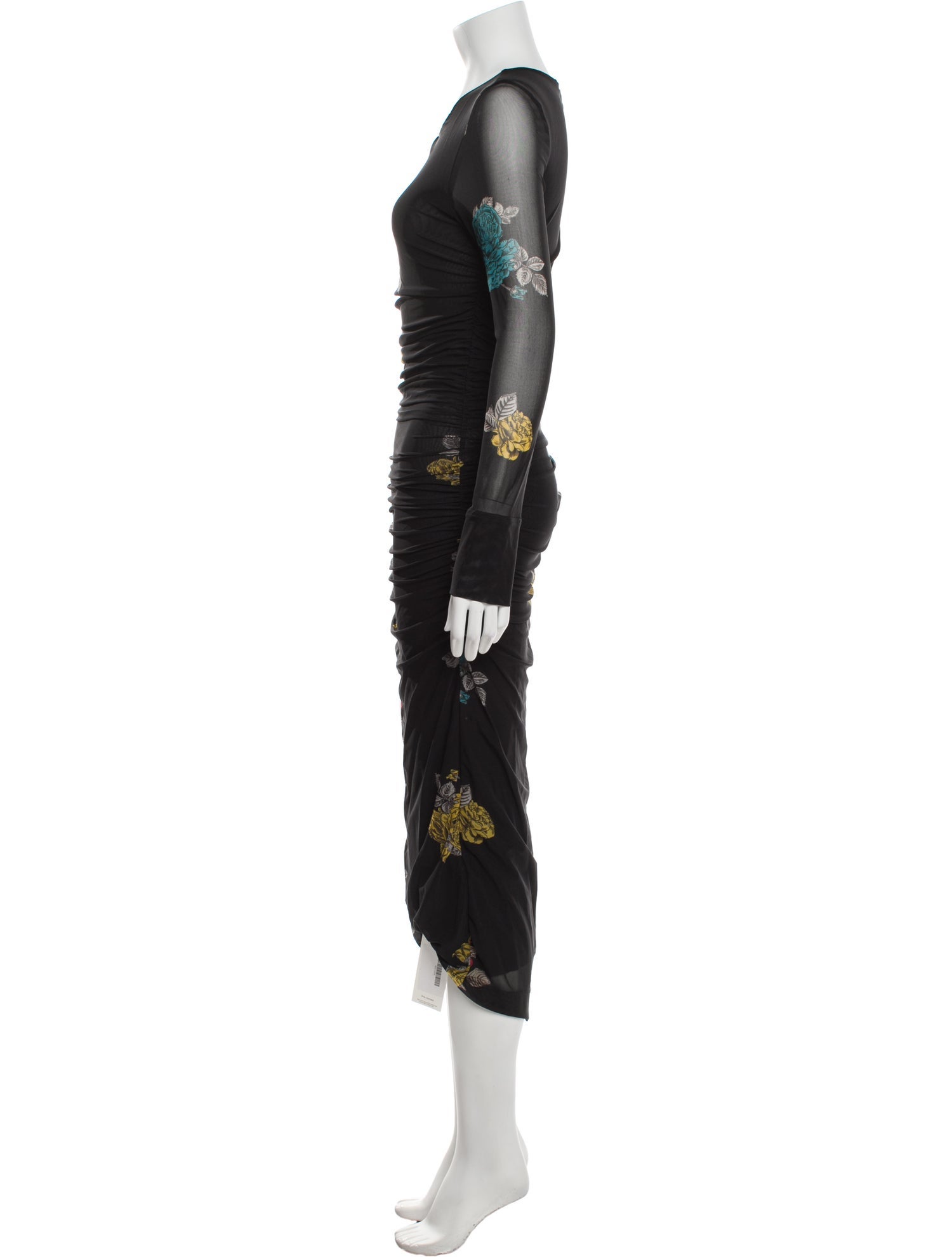 Ganni Nylon Long Dress