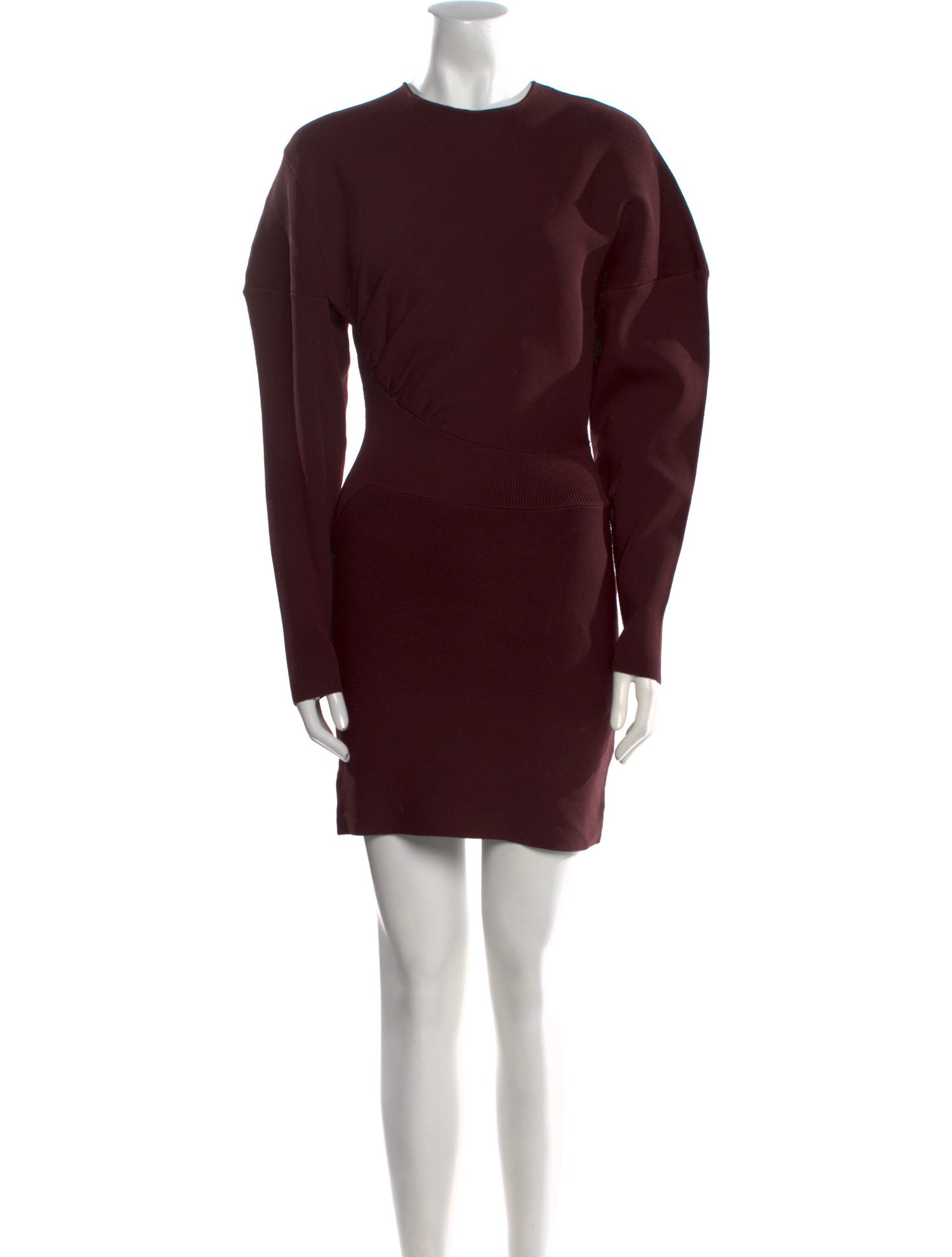 Ganni Crew Neck Mini Dress