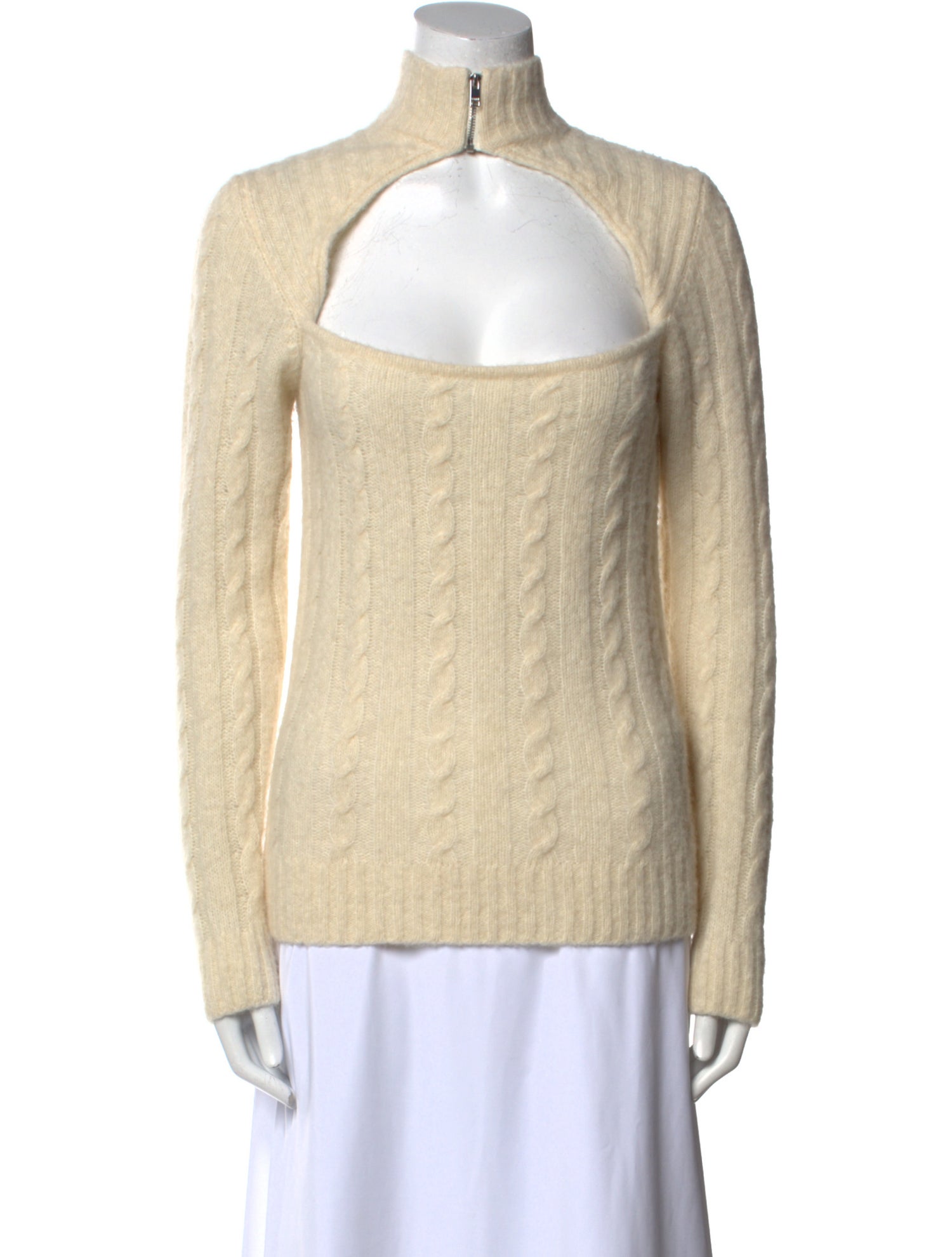 Ganni Mock Neck Sweater