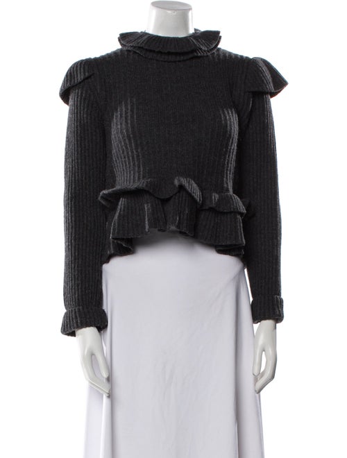Ganni Wool Turtleneck Sweater