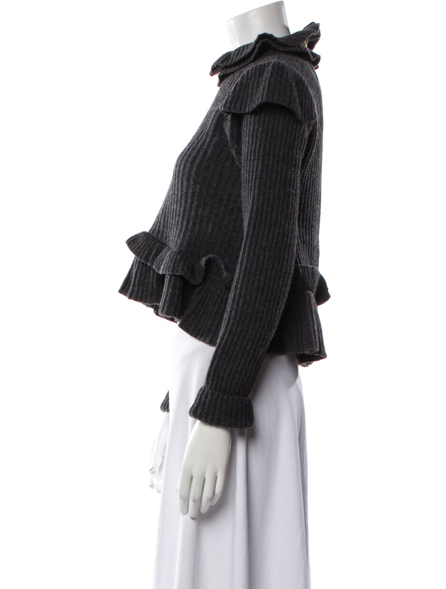 Ganni Wool Turtleneck Sweater