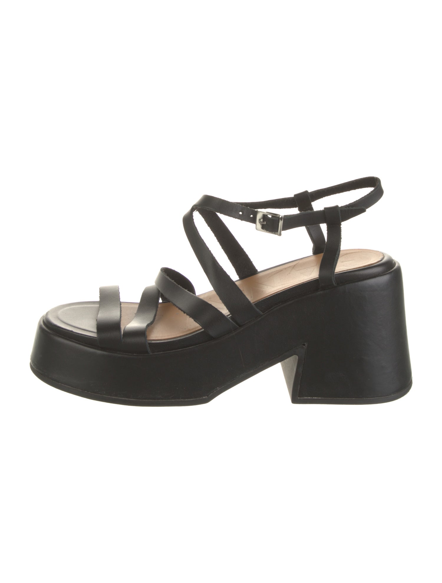 Ganni Leather Sandals