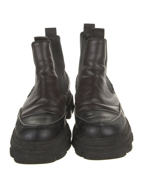 Ganni Leather Chelsea Boots