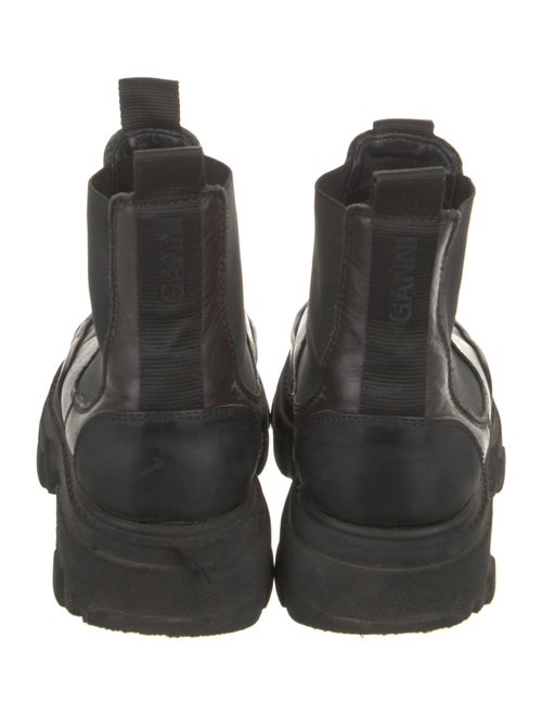 Ganni Leather Chelsea Boots