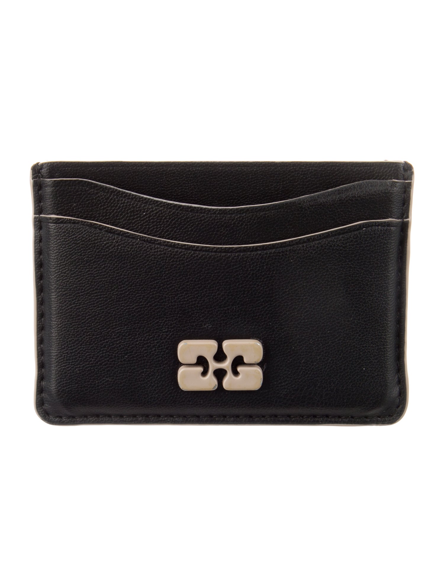 Ganni Leather Card Holder