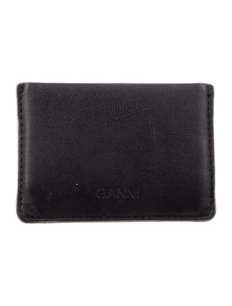 Ganni Leather Card Holder