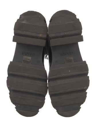 Ganni Patent Leather Chelsea Boots