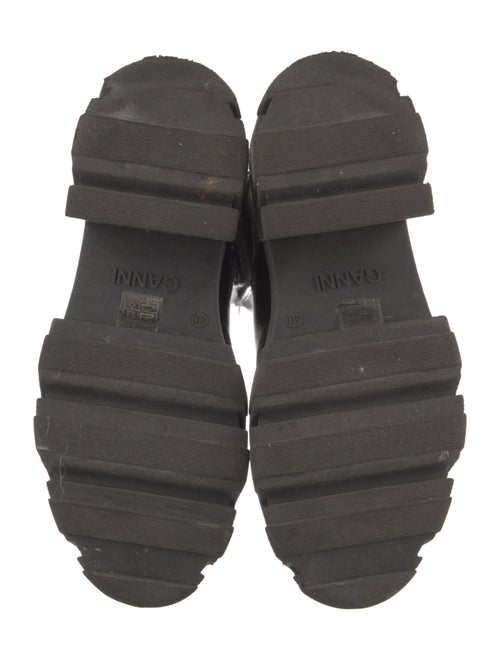 Ganni Patent Leather Chelsea Boots