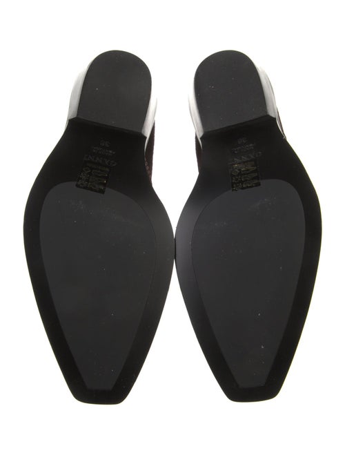 Ganni Suede Western Boots