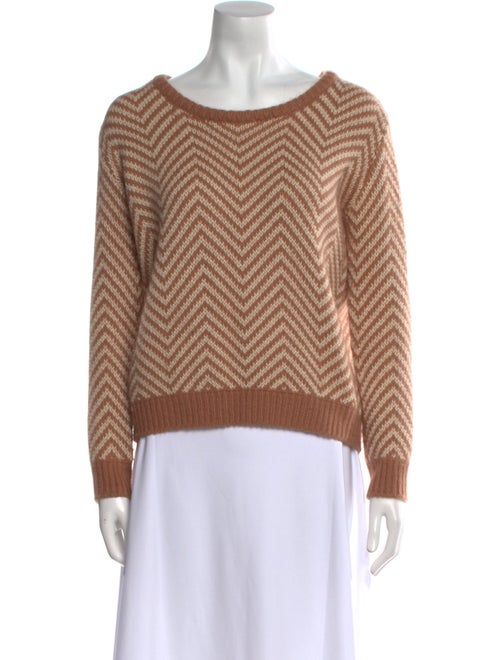 Ganni Wool Striped Sweater