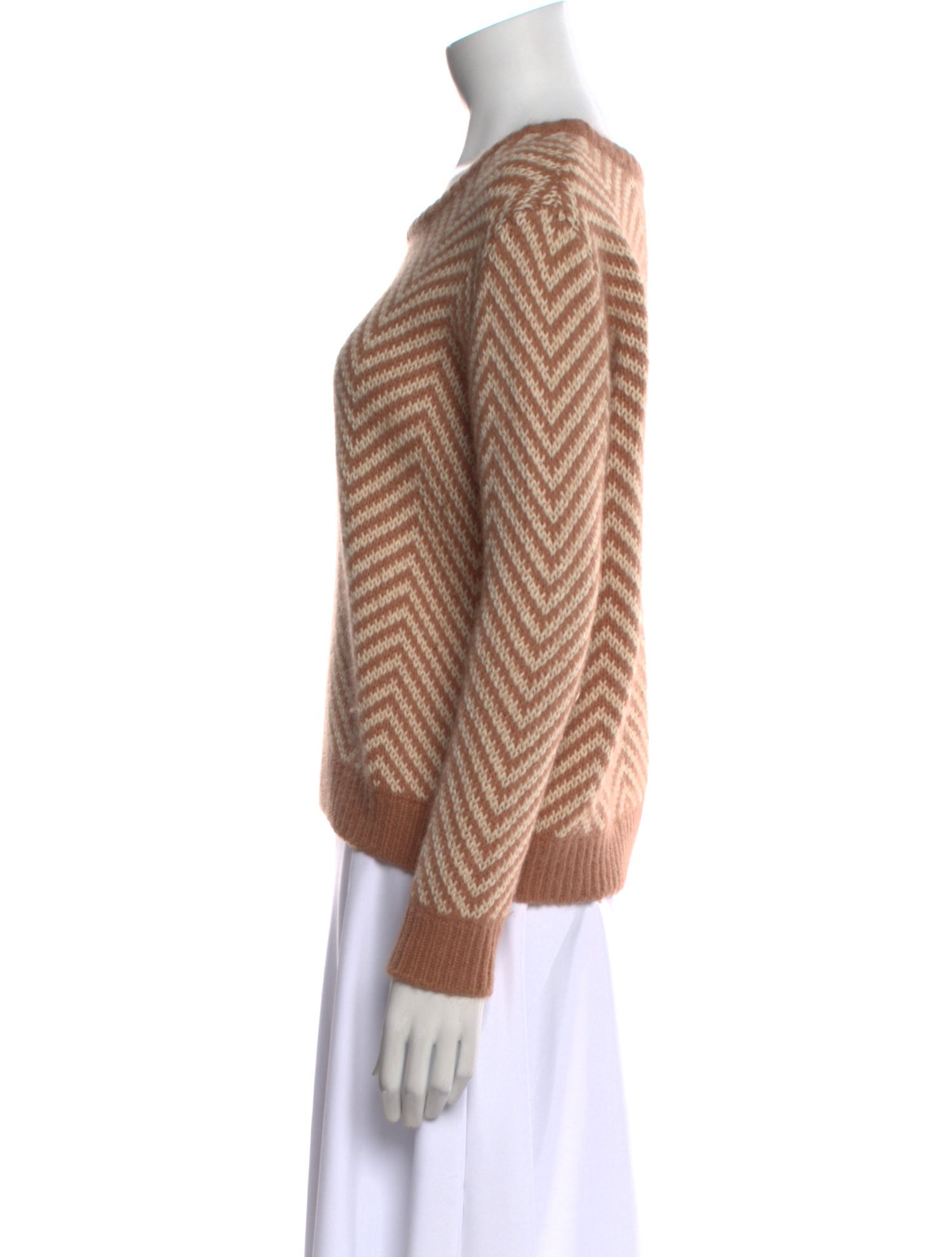 Ganni Wool Striped Sweater