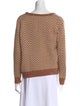 Ganni Wool Striped Sweater