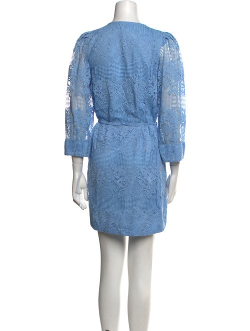 Ganni Crew Neck Mini Dress