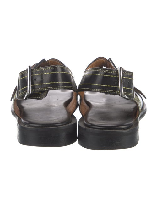 Ganni Leather Slingback Sandals