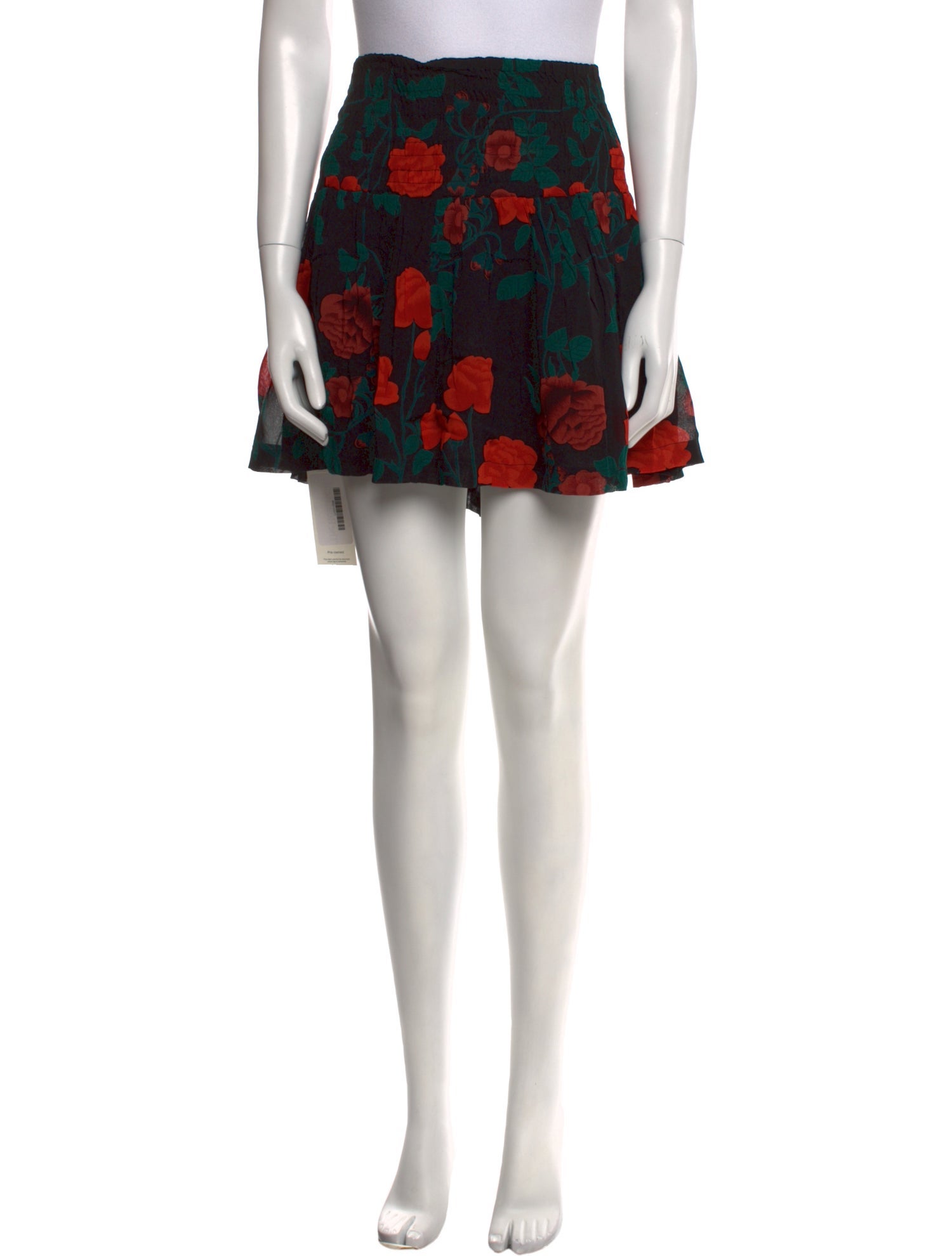 Ganni Wool Mini Skirt