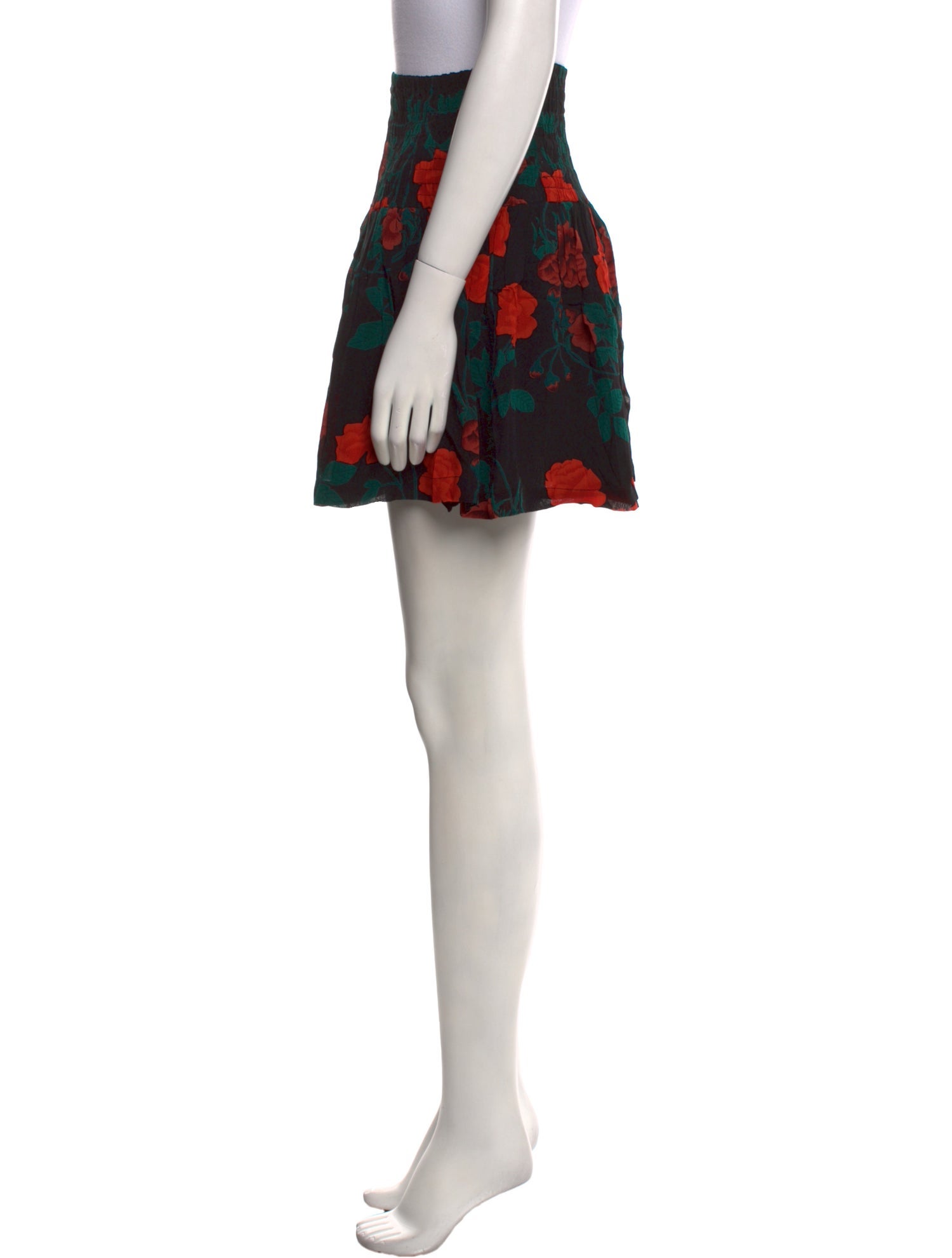 Ganni Wool Mini Skirt